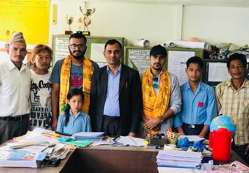 जिग्री र पाँडेले लिए दुई बालबालिकालाई पढाउने जिम्मेवारी