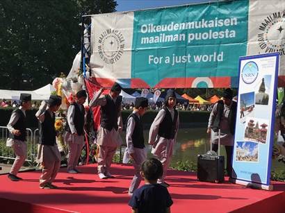 फिन्ल्याण्डको राजधानी हेल्सिन्किमा “वल्र्ड भिलेज फेस्टिबल”