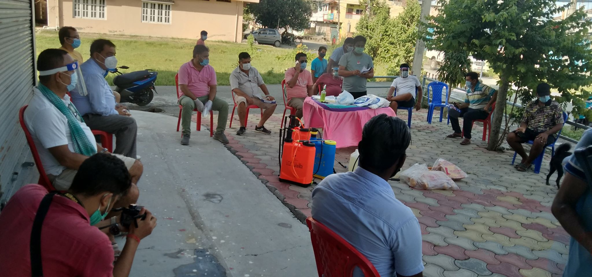 इटहरी ९मा कोरोना भगाउ अभियान शुरु