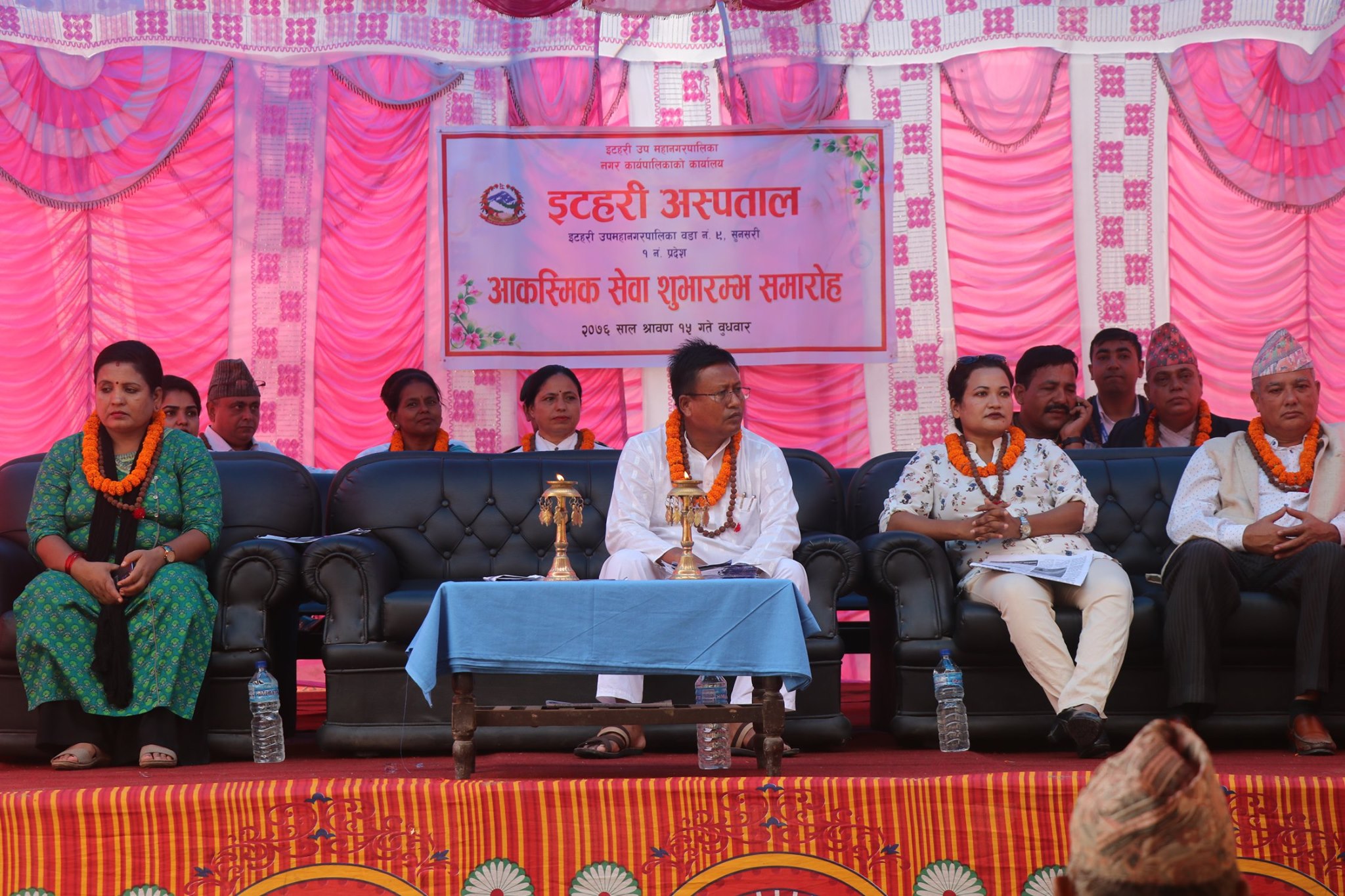 अस्पतालको बिकास भएपछि मन बरालिएका वडाध्यक्ष बराल