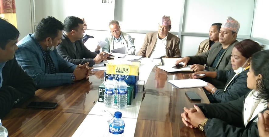 जनतासंग मुख्यमन्त्री कार्यक्रमकोलागि छलफल भयो