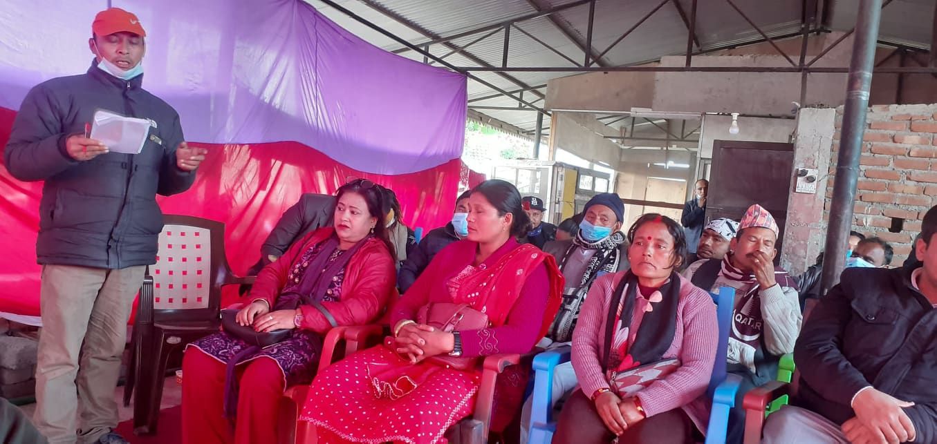 दलितका मुद्दाहरुलाई बेवास्ता गरे ओलीको हालतमा पुगिन्छ पुगिन्छ ःनेता बिष्ट इटहरीमा नेकपा एसका दलितले नेता छाने , ७१ सदस्यीय कमिटी बन्यो